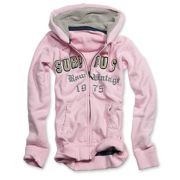 Ladies Hoodie, rosa